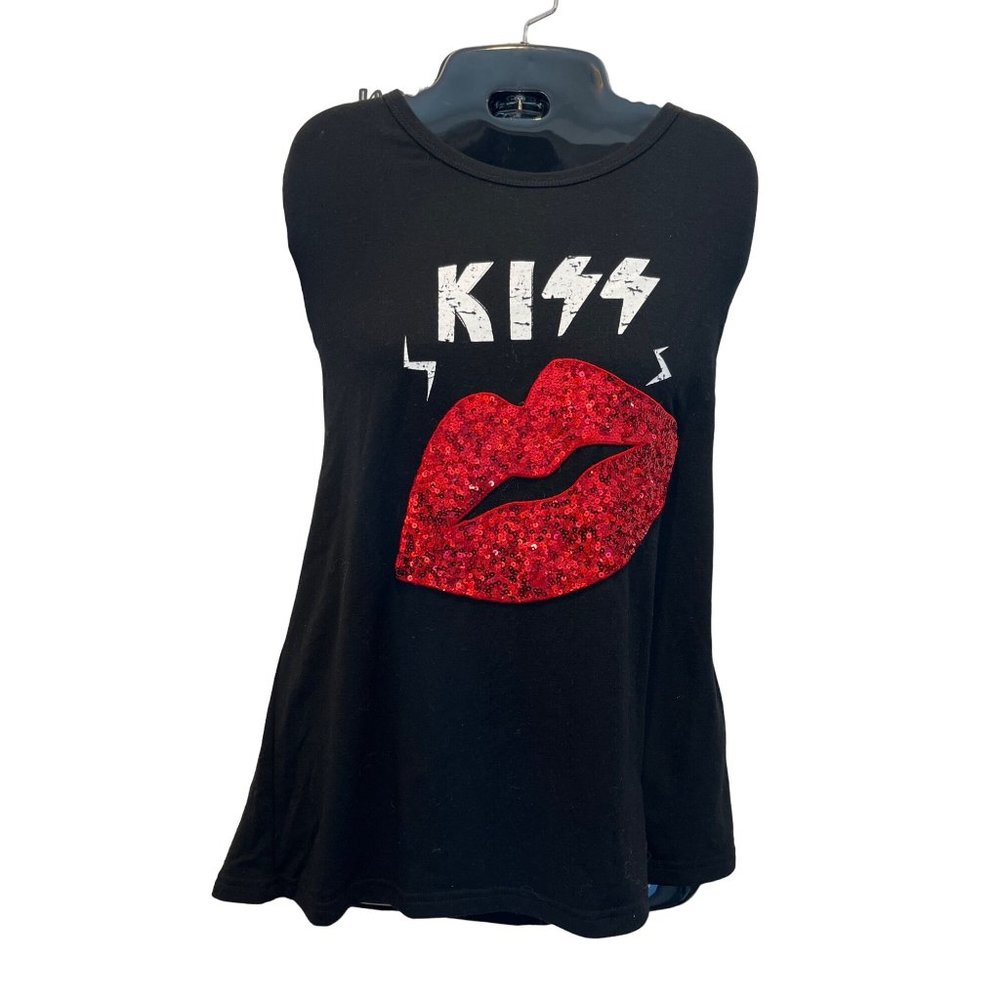 “KISS” Red Lip short Sleeve T-Shirt